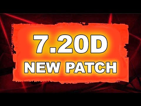 Dota 2 NEW 7.20 d UPDATE - Main Changes!