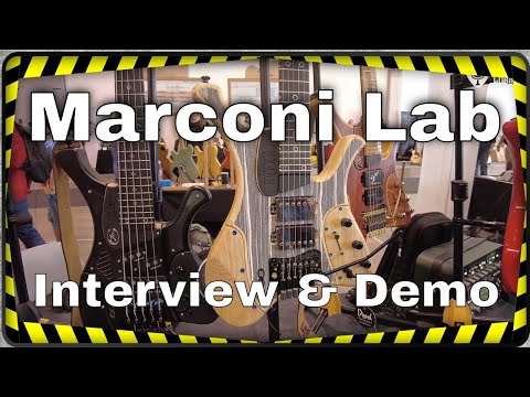 Marconi Lab Guitars interview with Guido at the Guitar Show Padova, Italy