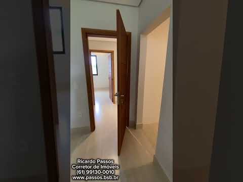 Casa nova 3 quartos 2 suítes em lote vazado de 1200m² Mansões Entre Lagos Etapa 1
