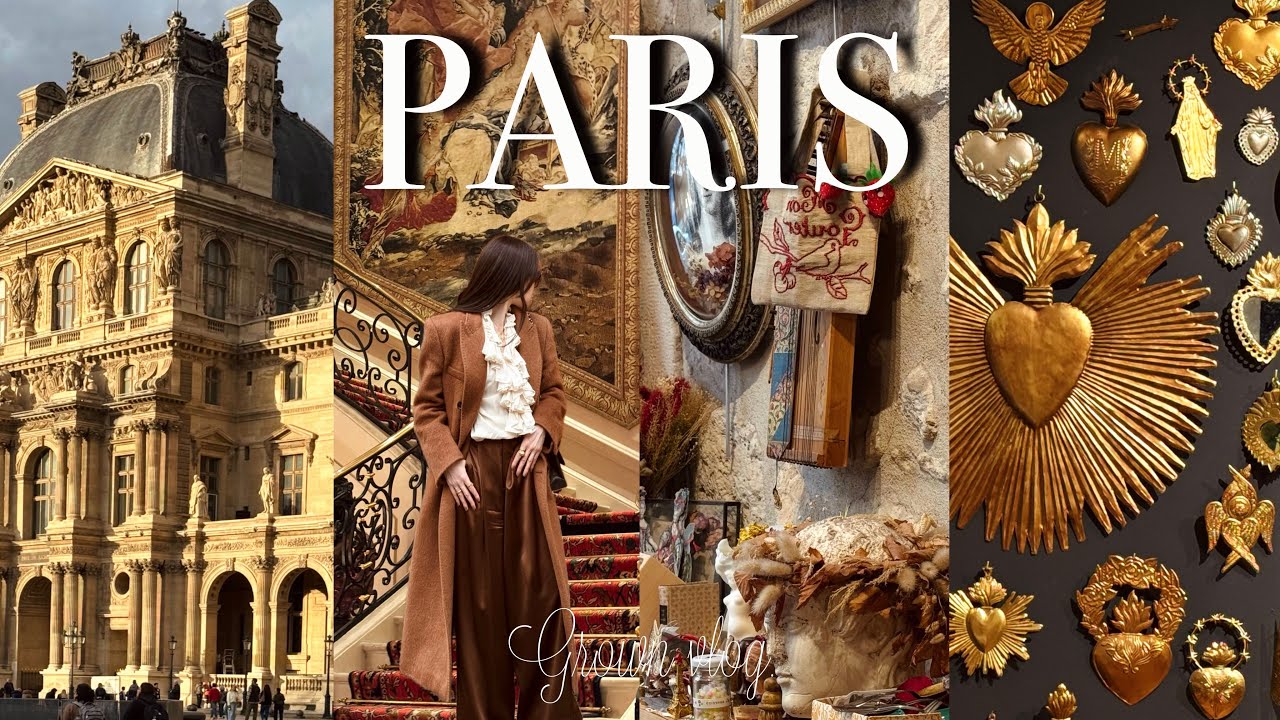 パリ旅行🇫🇷｜お洒落で可愛い雑貨屋と、蚤の市で宝探し💕 憧れの『リッツ・パリ』でアフタヌーンティー