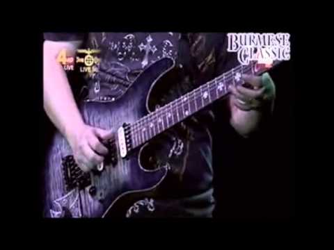 Chit San Maung Guitar Solo Live 90 Iron Cross