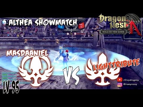 Dragon Nest PVP - Lv 95 Gladiator (LightTribute) vs Moonlord (MasDaaniel) #althea