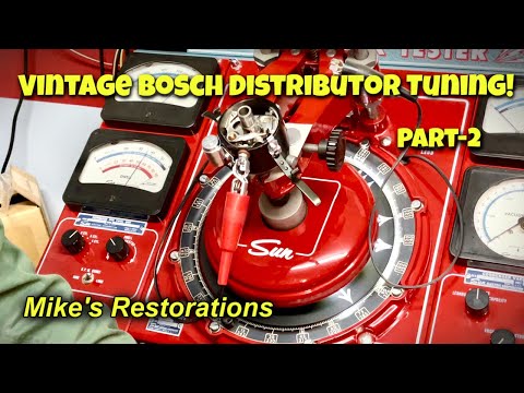 Vintage Bosch Distributor Complete Setup & Tutorial Part-2