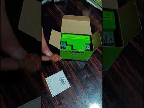 Amaron Pro Rider sealant AGM Two wheeler battery beta series unboxing AP-BTZ4L #amaron #battery