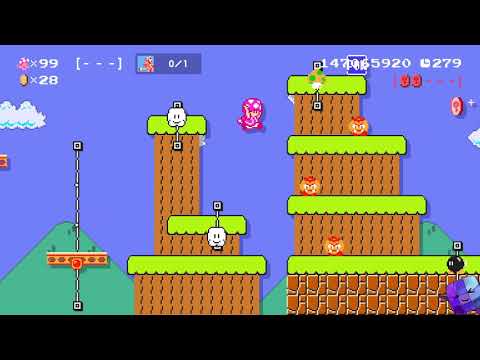 Super Mario Maker 2 🔧 Endless Challenge 5217 - 5224