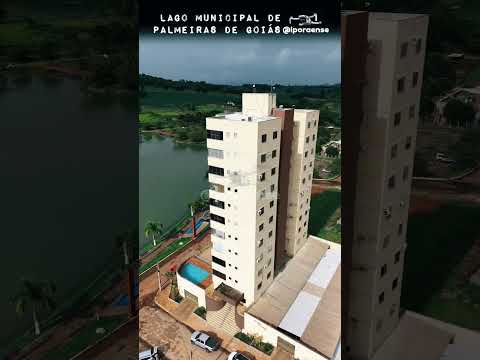 PALMEIRAS DE GOIÁS, PROJETO VISÃO AÉREA - LAGO  MUNICIPAL.