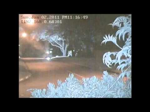 Car On fire IR camera 30M