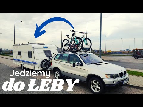 Trip with a caravan to Łeba