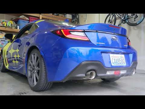2022 BRZ w/ Perrin 3" Resonated Cat Back Exhaust