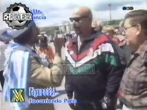 Figuretti en Francia 98 VideoMatch FUTBOL RETRO TV