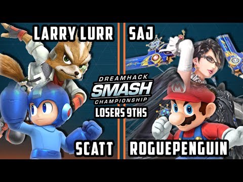 DHATL 17 Smash 4 - Larry Lurr & Scatt Vs. Saj & Rouge - Doubles  L9ths - Smash Wii U