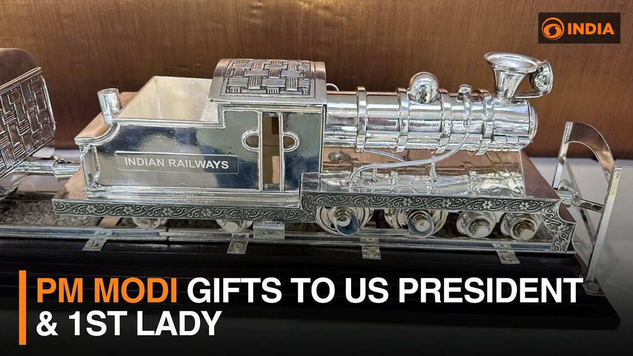 PM Modi gifts to US President & 1st Lady | DD India
