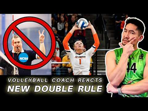 Volleyball Coach Reacts to NCAA Double Contact Rule Change