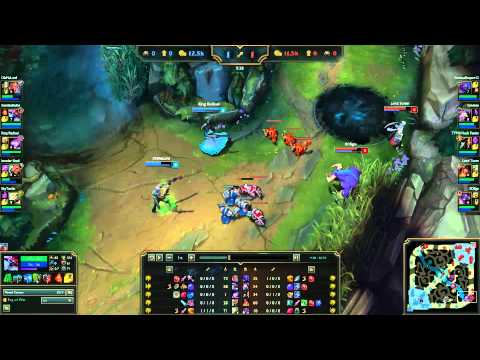 Play analysis: Blue side botlane gets ganked