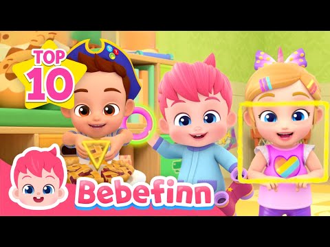 Shapes in the House and more | Bebefinn Family Songs | Best Nursery Rhymes For Kids