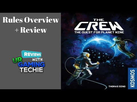 The Crew The Quest for Planet Nine Board Game Rules Overview + Review