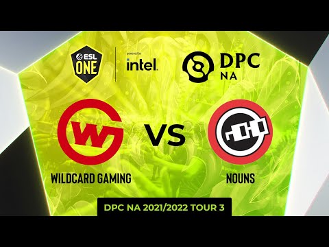 Wildcard Gaming vs nouns | Game 1 | ESL One - DPC NA: Division 1