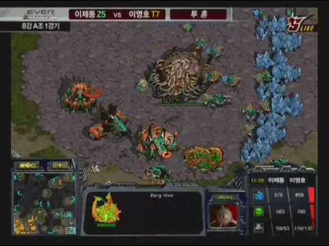 Ever OSL 2009 Ro8 1Set - Flash vs Jaedong P2