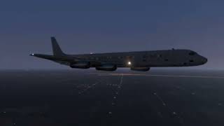 Swissair flight 316 - Crash animation