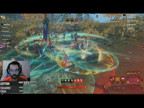 IT'S TIME FOR WAR! 50vs50 (Attack PoV) Axe/Hammer DPS/Tank, New World PvP