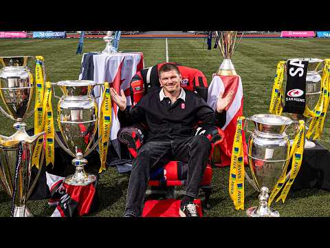 Owen Farrell's first day back at Saracens | The King is Home!