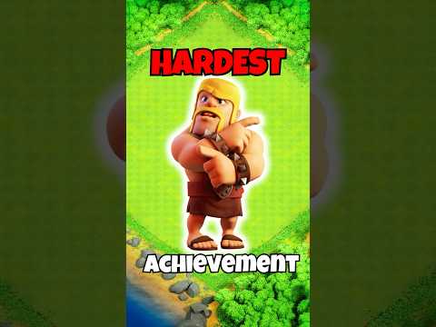The WORST Achievement In Clash of Clans...