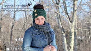 How To Crochet The Easiest Super Ear-warmer | Super Bulky Yarn Headband | Crochet Ear Warmer Pattern