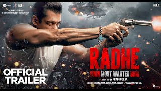 Radhe - Official Trailer - Salman Khan - Disha Pat