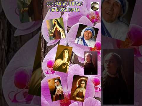 As Seis Santas Teresas da Nossa Igreja Católica!#santateresinha #santateresa