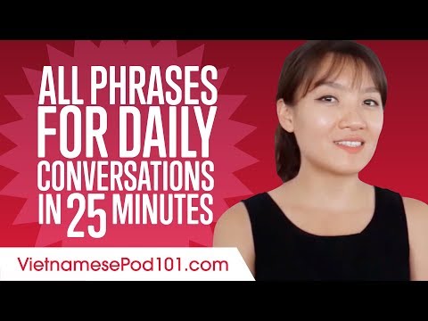 All Phrases You Need for Daily Conversations in Vietnamese