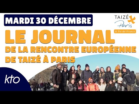 Anxiété face aux crises ? I Journal de #Taizé #3