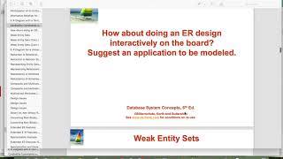Model ER - Bagian 3 - Partisipasi, Entitas Lemah dan Kardinalitas Minimum - Maksimum
