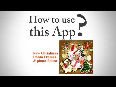 Christmas Photo Editor Video