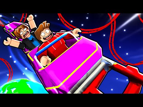 ROBLOX CHOP AND FROSTY RIDE THE HIGHEST ROLLER COASTER