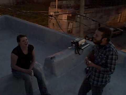 out of the city sing-along on the roof!