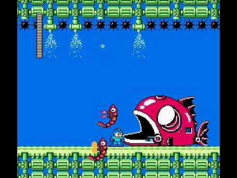 Mega Man 2 (NES / Nintendo) Death by mines