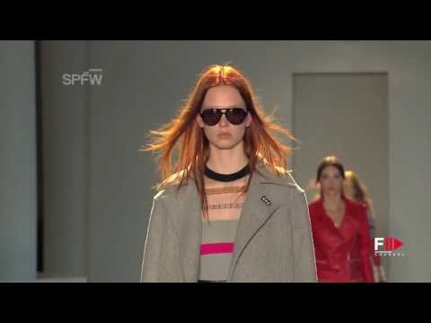 ANIMALE Fall 2016 | Sao Paulo Fashion Week by Fashion Channel