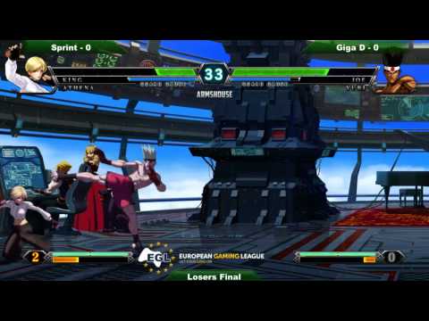 Sprint vs Giga D - losers final EGL 8 KOFXIII