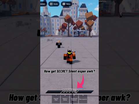 Secret silent esper awakening #roblox #ultimatebattlegrounds #ultimate battlegroundssecrt