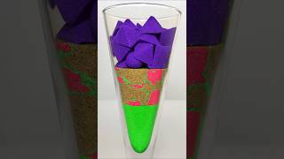 Very Satisfying and Relaxing, Kinetic Sand ASMR, Drop and squish