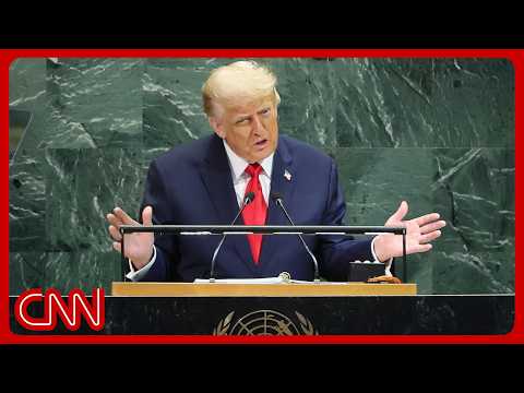 Live: Trump addresses UN General Assembly