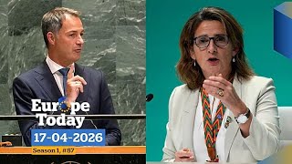 Europe Today: 'Euronews' entrevista a Teresa Ribera y Alexander De Croo