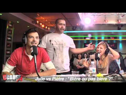 Julie vs Piètre - "Bière ou pas bière ?" - C'Cauet sur NRJ