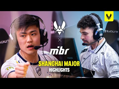 Team Vitality vs MIBR Highlights - CS2 Shanghai Major