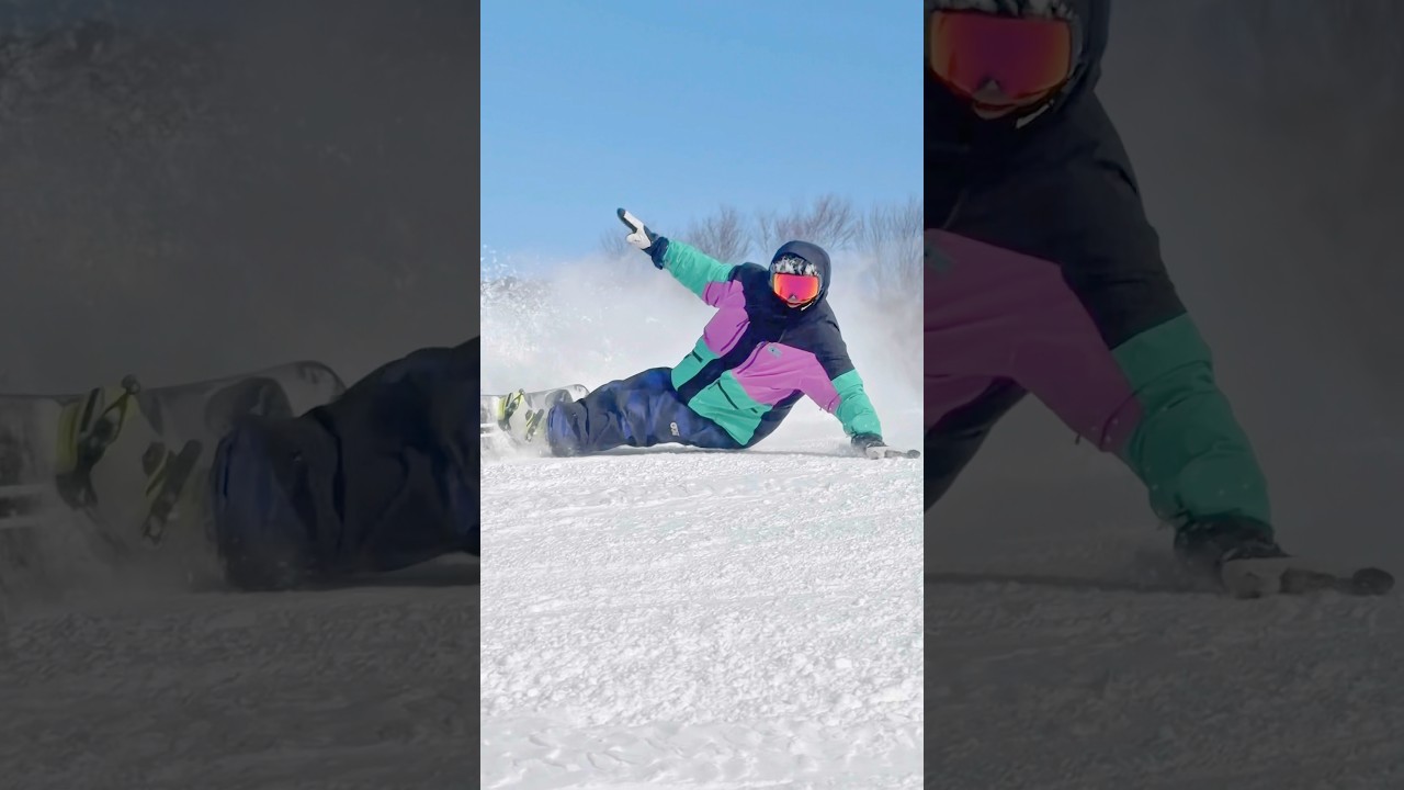 これが伸展系カービングターン！最強のハンマーヘッドボード【NW】でヒールサイドターン攻めてみた！