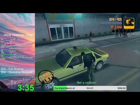 GTA 3D Trilogy Speedrun Benefitting Gamers Outreach (23/10/2021)