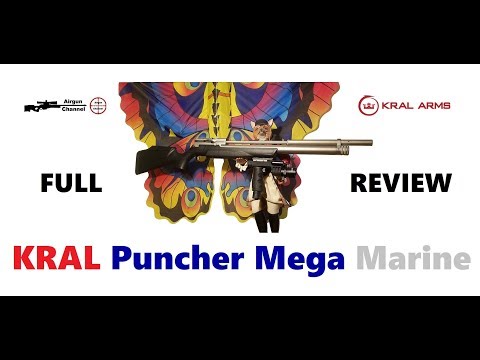KRAL ARMS Puncher MEGA Marine (Full Review)  a Most Accurate PCP Air Rifle