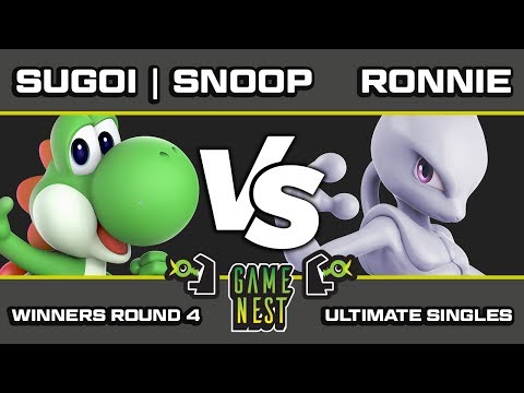 Game Nest Smash It Up: Snoop (Yoshi) vs Ronnie (Mewtwo) - Winners Round 4