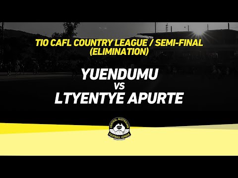 Yuendumu Magpies vs Ltyentye Apurte Saints: Semi Final - Country League: 2019 TIO CAFL