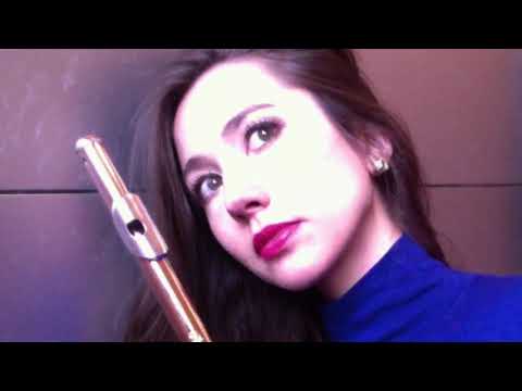 Eldin Burton Sonatina | Adria Parravicini, flute and video | Nobue Ito, piano